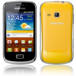 SMARTPHONE SAMSUNG GALAXY MINI 2 GT S6500 4 GB WIFI 3G 3 MP ANDROID NERO / GIALLO
