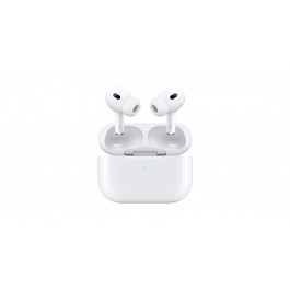 CUFFIE / AURICOLARI AIRPODS PRO 2 APPLE CANCELLAZIONE ATTIVA DEL RUMORE CUSTODIA DI RICARICA MAGSAFE USB‑C WIRELESS BLUETOOTH BIANCO