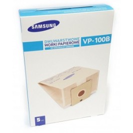 SET DI 5 SACCHETTI DI CARTA ORIGINALI PER ASPIRAPOLVERE SAMSUNG VCA VP100B *** SPEDIZIONE GRATIS ***