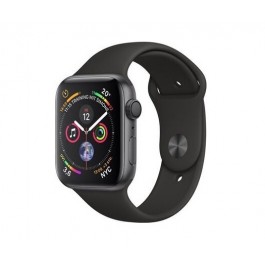 SMARTWATCH APPLE WATCH 4 44 MM GPS 16 GB CASSA IN ALLUMINIO GRIGIO SIDERALE CINTURINO SPORT NERO