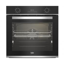 FORNO BEKO BBIMA13300XS BEYOND MULTIFUNZIONE AIRFRY B300 60 CM 72 L GRILL ELETTRICO TERMOVENTILATO 9 FUNZIONI PULIZIA A VAPORE NERO / INOX CLASSE A+
