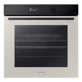 FORNO SAMSUNG INCASSO NV7B5655SDE DUAL COOK SERIE 5 60 CM 76 L GRILL PIROLITICO VAPORE WIFI BEIGE NERO CLASSE A+