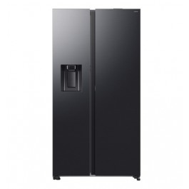 FRIGORIFERO SIDE BY SIDE SAMSUNG RS80F67KCFEF / RS80F66KBFEF NERO 634 L DISPENSER ACQUA E GHIACCIO LIBERA INSTALLAZIONE CLASSE C