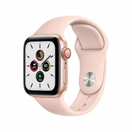 SMARTWATCH APPLE WATCH SE 40 MM GPS + CELLULAR CASSA IN ALLUMINIO ORO CINTURINO SPORT ROSA