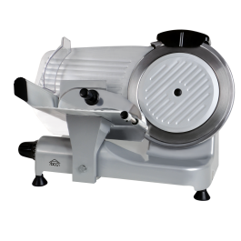 AFFETTATRICE PROFESSIONALE DCG AS2495 LAMA IN ACCIAIO INOX 25 CM 400W MOTORE AD INDUZIONE
