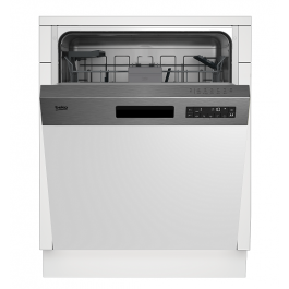 LAVASTOVIGLIE BEKO BDSN26430X 14 COPERTI 60 CM SEMI INCASSO 7 PROGRAMMI PARTENZA RITARDATA INOX CLASSE D