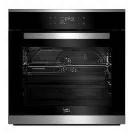 FORNO BEKO BIS15500XGMS MULTIFUNZIONE ASSISTITO A VAPORE 60 CM 71 L AD INCASSO 16 FUNZIONI GRILL INOX CLASSE A