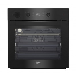 FORNO BEKO BIS14300BPS MULTIFUNZIONE ASSISTITO A VAPORE PIROLITICO 60 CM 71 L AD INCASSO 9 FUNZIONI GRILL ELETTRICO NERO CLASSE A+