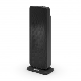 STUFETTA ELETTRICA / TERMOVENTILATORE CALDO TRENDY T 99266 OLIMPIA SPLENDID 2000W CON TECNOLOGIA CERAMICA BASE OSCLINNATE 2 LIVELLI DI POTENZA FUNZIONE ECO DIGITAL CONTROL NERO