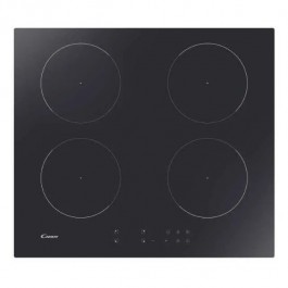 PIANO COTTURA INDUZIONE CANDY CITT642C 4 FUOCHI 59 CM VETROCERAMICA NERO