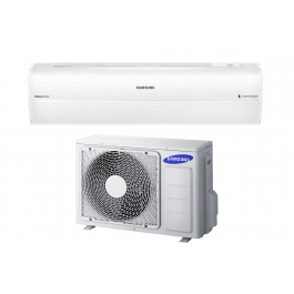 CLIMATIZZATORE / CONDIZIONATORE BAR - HOTEL SAMSUNG MONOSPLIT A PARETE AR9000M AR09HSSFBWKN + AR09HSSFBWKXEU 9000 BTU SMART WIFI DIGITAL INVERTER GAS R410A CLASSE A++/A++