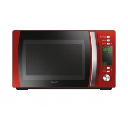 FORNO MICROONDE COOKinAPP CANDY CMXG20DR 20 L 700 W GRILL 5 LIVELLI DI POTENZA 40 PROGRAMMI DI COTTURA AUTOMATICI LIBERA INSTALLAZIONE ROSSO