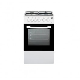 CUCINA ELETTRICA STATICA BEKO CSS 42014 FW 50x50 CM GAS 4 FUOCHI FORNO 54 L LIBERA INSTALLAZIONE BIANCO CLASSE A