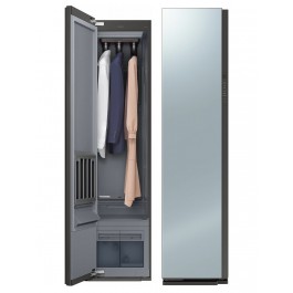 AIRDRESSER / ASCIUGATRICE CABINA ARMADIO SAMSUNG DF60A8500CG VAPORE POMPA DI CALORE WIFI LIBERA INSTALLAZIONE PORTA A SPECCHIO