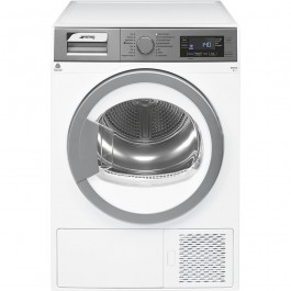 ASCIUGATRICE SMEG DHT73LIT 7 KG CARICO FRONTALE CONDENSAZIONE POMPA DI CALORE INVERTER 15 PROGRAMMI LIBERA INSTALLAZIONE CLASSE A+++