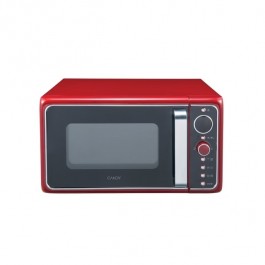FORNO MICROONDE CANDY DIVO G25CR 25 L 900 W GRILL 6 LIVELLI DI POTENZA PROGRAMMI DI COTTURA AUTOMATICI LIBERA INSTALLAZIONE ROSSO