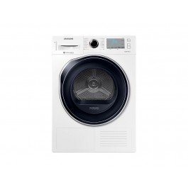ASCIUGATRICE SAMSUNG DV80M6213CW 8 KG SERIE 6000M CARICO FRONTALE POMPA DI CALORE SMART CHECK DISPLAY LED LIBERA INSTALLAZIONE CLASSE A+++