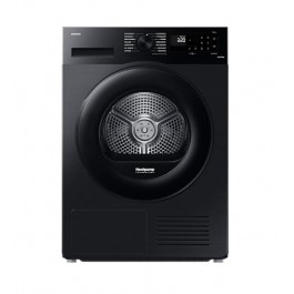 ASCIUGATRICE SAMSUNG DV81CGC2B0AB / DV80CGC2B0AEET DV5000C 8 KG CARICO FRONTALE POMPA DI CALORE DIGITAL INVERTER LIBERA INSTALLAZIONE NERO CLASSE A+++