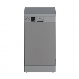 LAVASTOVIGLIE BEKO DVS05024S 10 COPERTI SLIM 45 CM LIBERA INSTALLAZIONE 5 PROGRAMMI PARTENZA RITARDATA ARGENTO / INOX