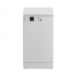 LAVASTOVIGLIE BEKO DVS05024W 10 COPERTI SLIM 45 CM LIBERA INSTALLAZIONE 5 PROGRAMMI PARTENZA RITARDATA BIANCO