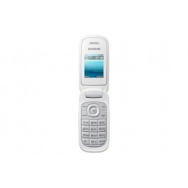 TELEFONO CELLULARE SAMSUNG GT E1270 A CONCHIGLIA GSM BIANCO
