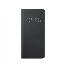 GALAXY S21 5G SMART LED VIEW COVER / CUSTODIA A LIBRO PER CELLULARE EF NG991PBEGEW NERO