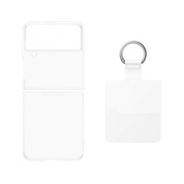 GALAXY Z FLIP4 CLEAR COVER CON ANELLO EF-OF721CTEGWW TRASPARENTE