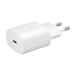 CARICABATTERIE / ADATTATORE ORIGINALE SAMSUNG EP TA800NWEGEU RICARICA ULTRA RAPIDA 25W BIANCO