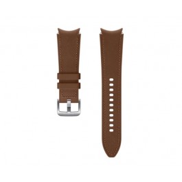 GALAXY WATCH4 / WATCH4 CLASSIC CINTURINO HYBRID LEATHER M/L ET-SHR89LAEGEU VERA PELLE CAMEL / MARRONE