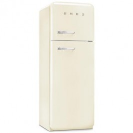 FRIGORIFERO SMEG FAB30RP1 DOPPIA PORTA ANNI 50 295 L 60 CM VENTILATO LIBERA INSTALLAZIONE PANNA CLASSE A++