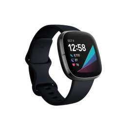 SMARTWATCH FITBIT SENSE FB512 CARBONE / ACCIAIO INOSSIDABILE GRAFITE