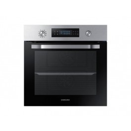 FORNO SAMSUNG NV66M3571BS ELETTRICO 60 CM 65 L AD INCASSO DUAL COOK DISPLAY LED 25 PROGRAMMI PULIZIA CATALITICA / VAPORE INOX CLASSE A