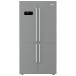 FRIGORIFERO BEKO GN1416231ZXN 4 PORTE 90 CM 572 L TOTAL NO FROST PROSMART INVERTER LIBERA INSTALLAZIONE INOX CLASSE F