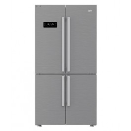 FRIGORIFERO BEKO GN1416232ZXN 4 PORTE 91 CM 626 L TOTAL NO FROST PROSMART INVERTER LIBERA INSTALLAZIONE INOX CLASSE F