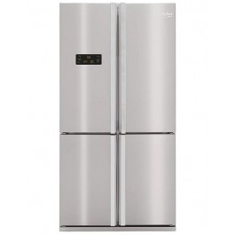 FRIGORIFERO BEKO SIDE BY SIDE 4 PORTE GNE114612X 610 L TOTAL NO FROST LIBERA INSTALLAZIONE INOX CLASSE F