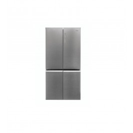 FRIGORIFERO HAIER CUBE 90 SERIE 5 HCR5919FOPG SIDE-BY-SIDE 4 PORTE 90 CM 528 L INOX TOTAL NO FROST INVERTER LIBERA INSTALLAZIONE CLASSE F