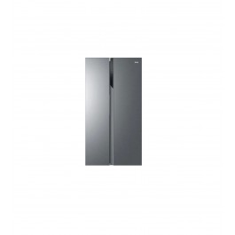 FRIGORIFERO HAIER SERIE 3 HSR3918FNPG SIDE-BY-SIDE 90 CM 528 L INOX TOTAL NO FROST INVERTER LIBERA INSTALLAZIONE CLASSE F