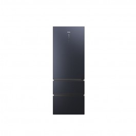 FRIGORIFERO HAIER 3D 70 SERIE 7 HTW7720ENMB COMBINATO 70 CM 483 L 3 PORTE LIBERA INSTALLAZIONE NO FROST NERO CLASSE E