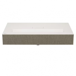 PROIETTORE LG HU915QE CINEBEAM A TRIO CORTO LASER ULTRA HD 4K HLG 3700 LUMENS SMART webOS 6.0 CONTRASTO 2.000.000:1 HDMI USB  BLUETOOTH BEIGE