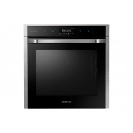 FORNO SAMSUNG AD INCASSO NV73J9770RS GOURMET VAPOUR COOK SERIE DEFENSE 60 CM 73 L WIFI DISPLAY LCD INOX / NERO CLASSE A+