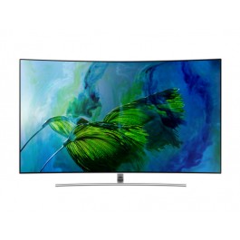 TV 75'' SAMSUNG QE75Q8CAMT QLED SERIE 8 Q8C CURVO 4K ULTRA HD SMART WIFI 3200 PQI HDMI USB ARGENTO