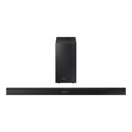SOUNDBAR SAMSUNG HW J450 2.1 CANALI 300 W WIRELESS 4 MODALITÀ DI SUONO USB HDMI BLUETOOTH 3D VIDEO PASS NERO