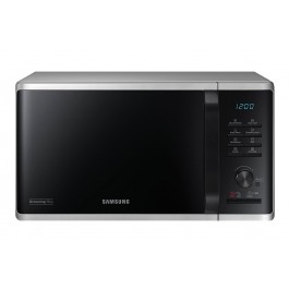 FORNO MICROONDE SAMSUNG MG23K3515AS GRILL 23 L 800 W 6 LIVELLI DI POTENZA ECO MODE DISPLAY LED LIBERA INSTALLAZIONE SILVER