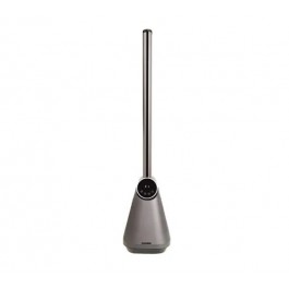 VENTILATORE A COLONNA TORRE TELEFUNKEN M08393 SENZA PALE 50 W 3 VELOCITA' OSCILLANTE TOUCH TIMER ARGENTO / NERO