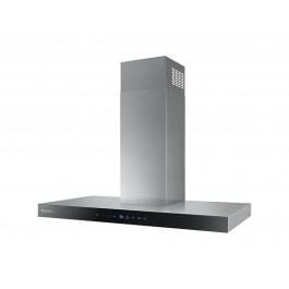 CAPPA PER CUCINA SAMSUNG NK36N5703BS A PARETE 90 CM FILTRO IN ALLUMINIO LAVABILE ILLUMINAZIONE LED CONTROLLO TOUCH 4 VELOCITA' DI ASPIRAZIONE CLASSE A NERO / INOX