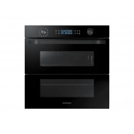 FORNO SAMSUNG AD INCASSO NV75N5671RB / NV75N5671RS MULTIFUNZIONE DUAL COOK FLEX DOPPIA PORTA 60 CM 75 L 1200 W 50 FUNZIONI DI COTTURA NERO CLASSE A+