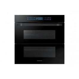 FORNO SAMSUNG AD INCASSO NV75N7626RB / NV75N7677RS MULTIFUNZIONE DUAL COOK FLEX DOPPIA PORTA 60 CM 75 L 1600 W NERO CLASSE A+