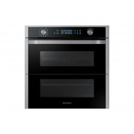 FORNO SAMSUNG AD INCASSO NV75N7647RS MULTIFUNZIONE SERIE DEFENSE DOPPIA PORTA 60 CM 75 L DUAL COOK FLEX 1600 W WIFI INOX CLASSE A+