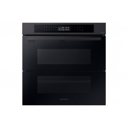 FORNO SAMSUNG INCASSO NV7B4340UBB 60 CM 76 L DUAL COOK FLEX SERIE 4 DOPPIA PORTA VAPORE GRILL WIFI DISPLAY LED NERO CLASSE A+
