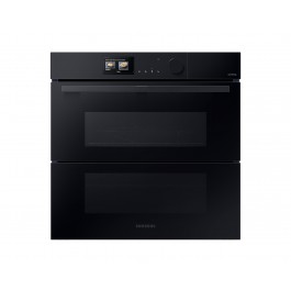 FORNO SAMSUNG INCASSO NV7B6799JBK BESPOKE DUAL COOK FLEX STEAM SERIE 6 DOPPIA PORTA 60 CM 76 L GRILL VAPORE PIROLITICO WIFI NERO CLASSE A+